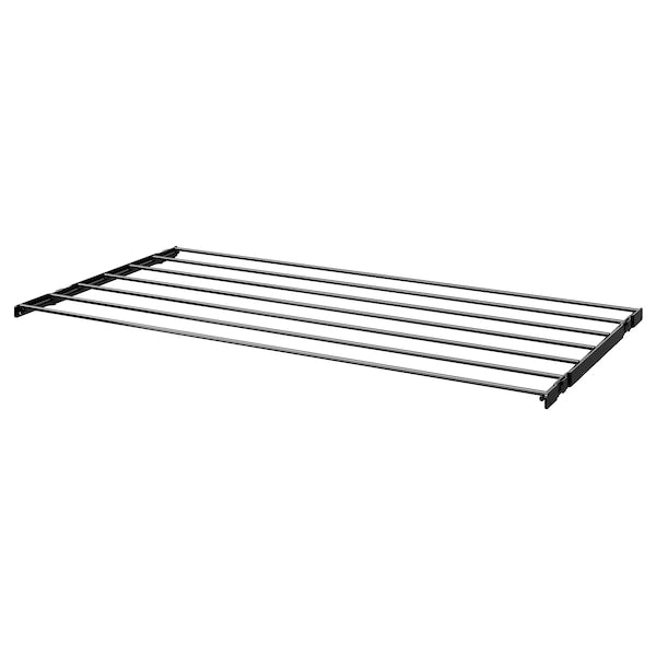 BOAXEL - Drying rack, anthracite, 80x40 cm