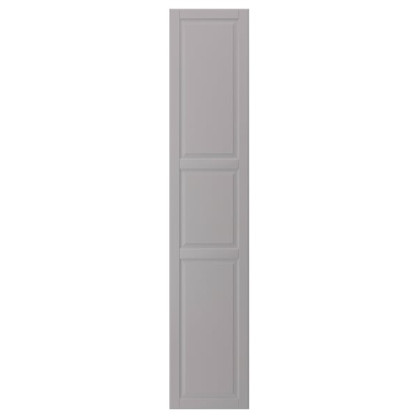 BODBYN - BODBYN Door, grey, 40x200 cm