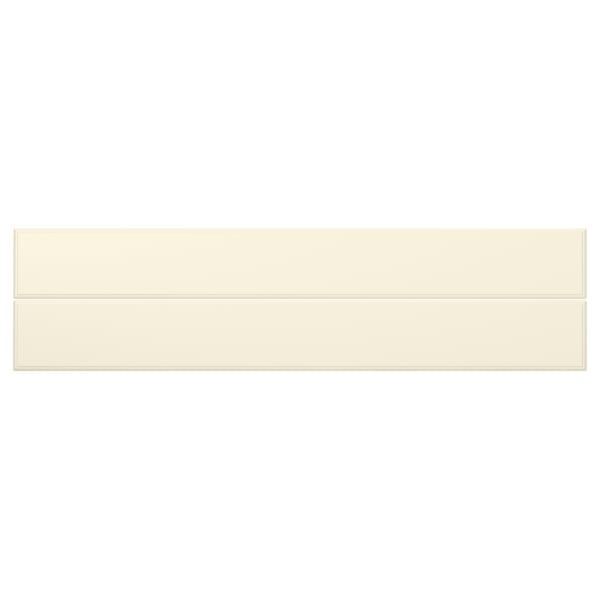 BODBYN drawer front, off-white, 80x10 cm, 2 pack