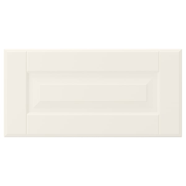 BODBYN drawer front, off-white, 40x20 cm
