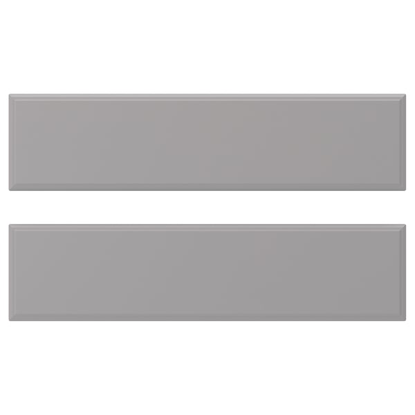 BODBYN - BODBYN Drawer front, grey, 40x10 cm