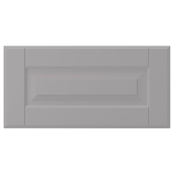 BODBYN - BODBYN Drawer front, grey, 40x20 cm