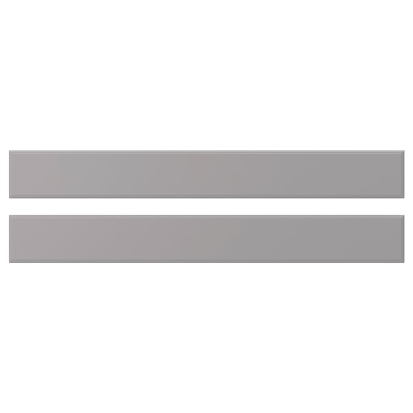 BODBYN - BODBYN Drawer front, grey, 80x10 cm