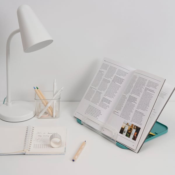 BÖNSYRSA book holder, foldable, 28 cm
