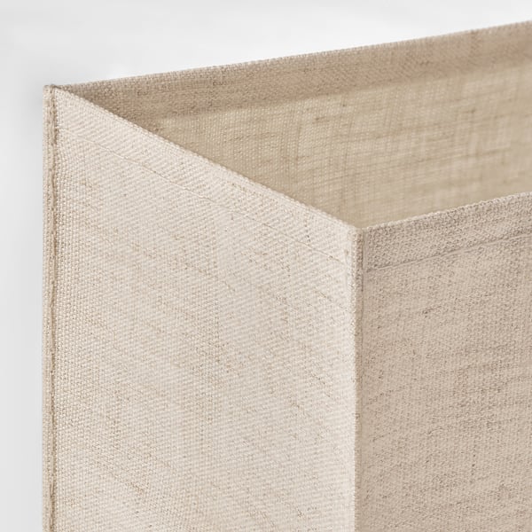 BOLLÖSUND drawer organisers, set of 4, beige