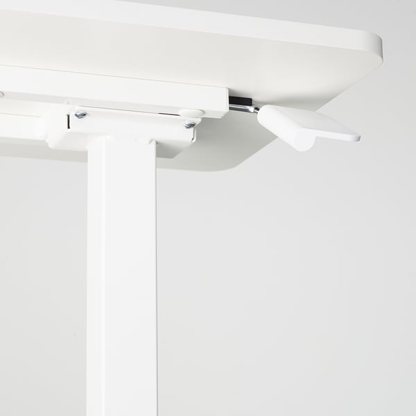 BOLLSIDAN - Laptop stand, white, 68x36 cm