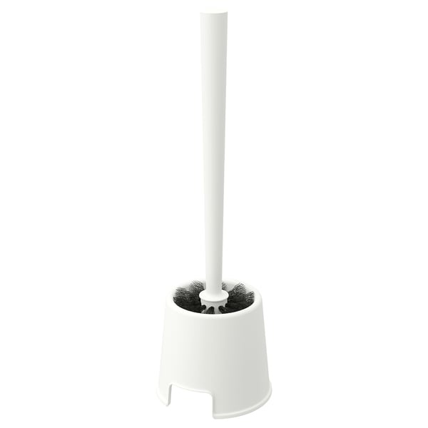 BOLMEN toilet brush/holder, white