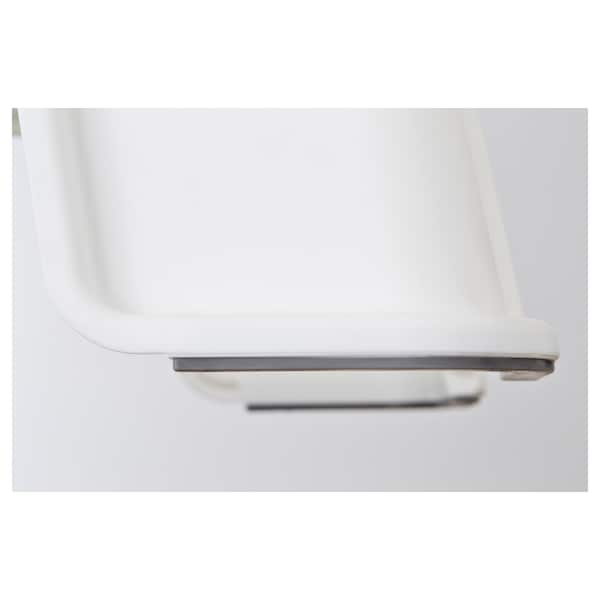 BOLMEN step stool, white, 44 cm