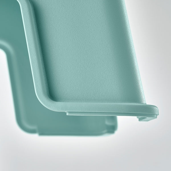 BOLMEN step stool, light turquoise