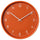 BONDIS wall clock, orange, 38 cm