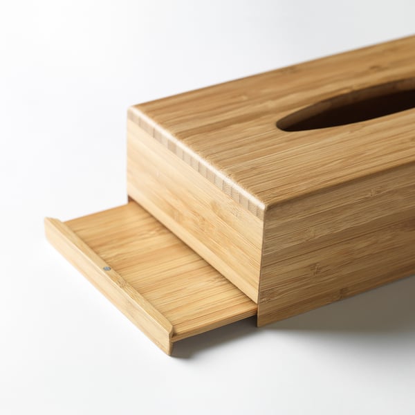 BONDLIAN Handkerchief carrier - bamboo 26x14 cm , 26x14 cm