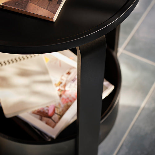 BORGEBY side table, black, 46 cm
