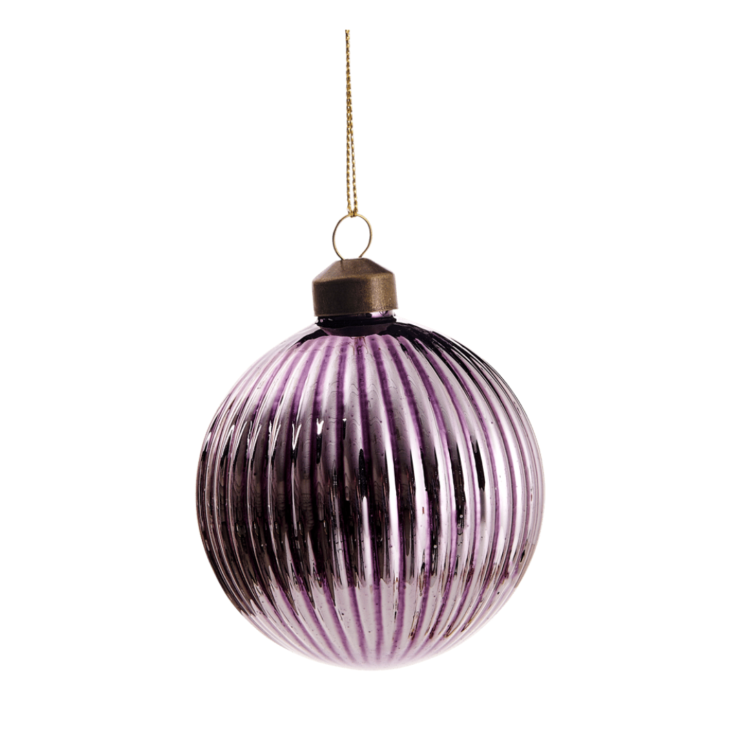 DALILA Purple Christmas ballØ 8 cm