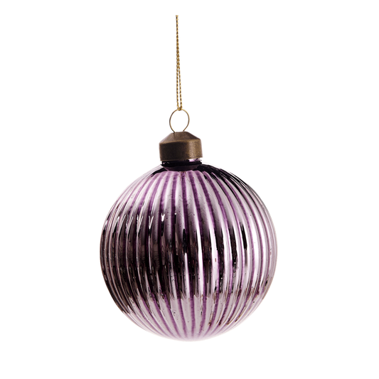 DALILA Purple Christmas ballØ 8 cm