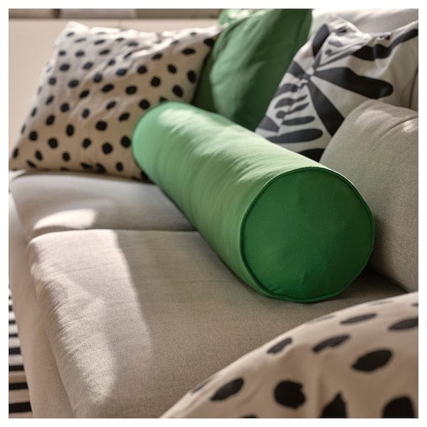 Ikea BRÄNNBOLL - Gaming pillow, bright green,18x110 cm