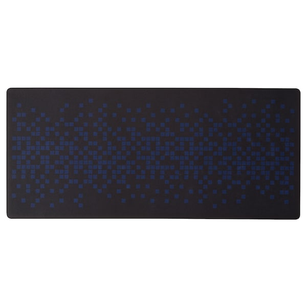 BRÄNNBOLL - Gaming mouse pad, black/fancy,90x40 cm