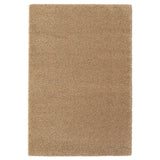 BREVBÄRARE rug, high pile, deep beige, 160x230 cm