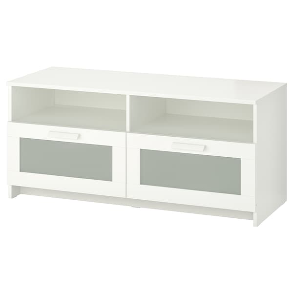 BRIMNES Mobile TV - white 120x41x53 cm , 120x41x53 cm