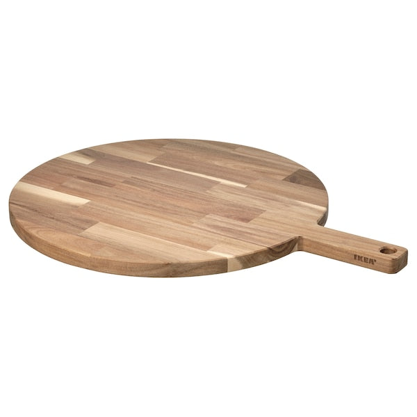 BRÖGGAN - Chopping board, acacia, 40 cm