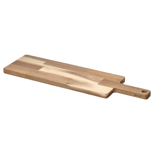 BRÖGGAN - Cutting board, acacia,58x16 cm