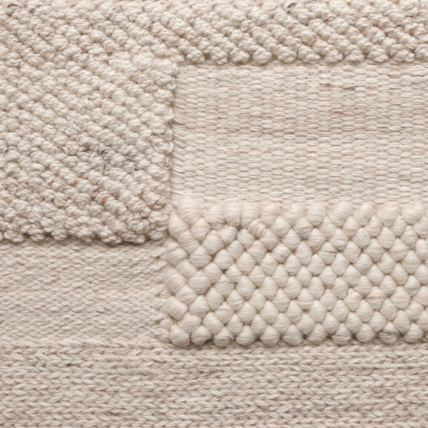 BRÖNDEN - BRÖNDEN Rug, low pile, handmade beige, 170x240 cm
