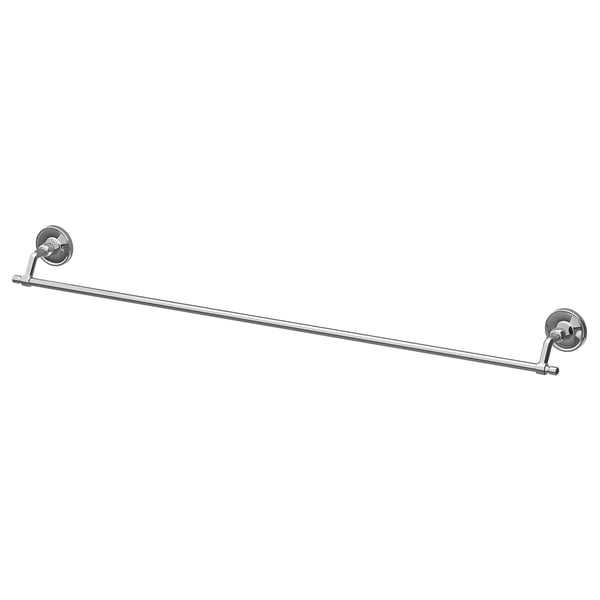BROFJÄRDEN - BROFJÄRDEN Towel rail, chrome effect, 74 cm