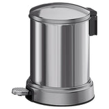 BROFJÄRDEN waste bin, chrome effect, 4 l