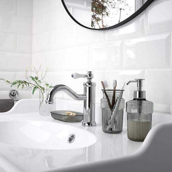 Ikea BROFJÄRDEN - Bath set, 3 pieces, gray