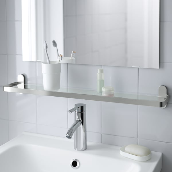 BROGRUND - BROGRUND Glass shelf, 67x11 cm
