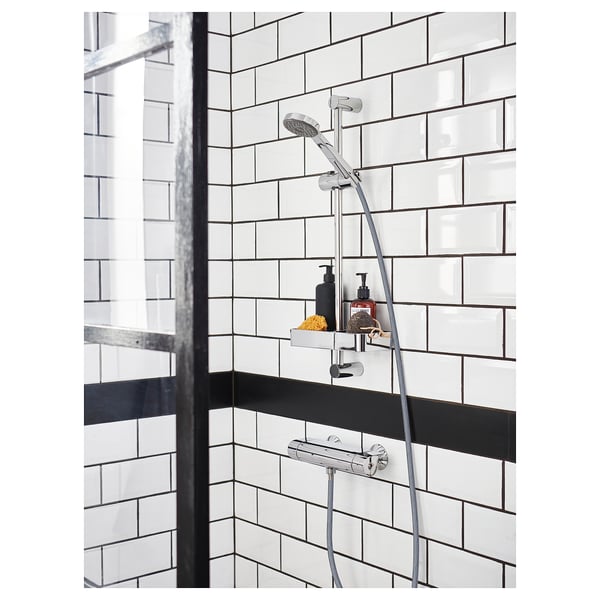 BROGRUND - BROGRUND Shower shelf, chrome-plated, 25x4 cm