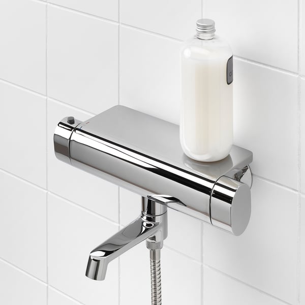BROGRUND thermostatic bath/shower mixer, chrome-plated, 150 mm