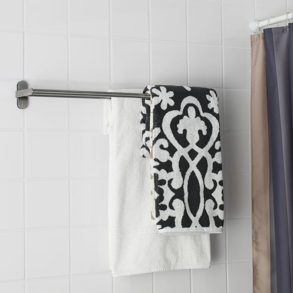 BROGRUND towel rail, stainless steel, 67 cm
