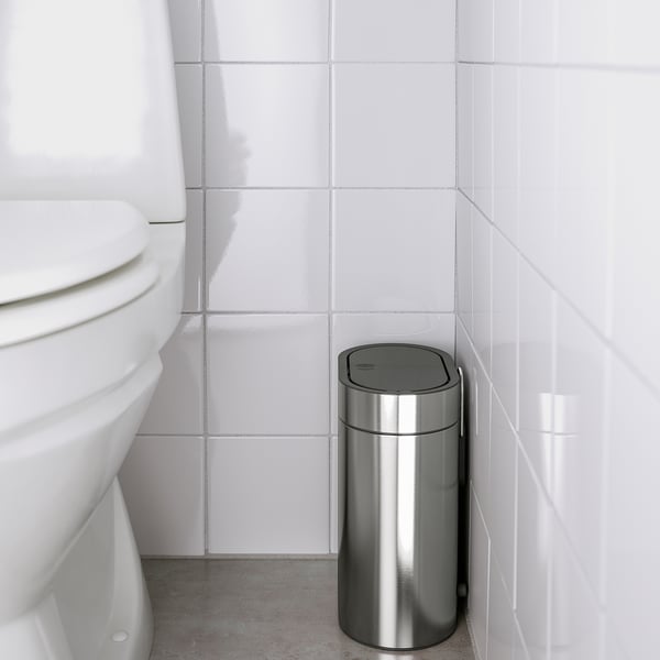 BROGRUND touch top bin, stainless steel, 4 l