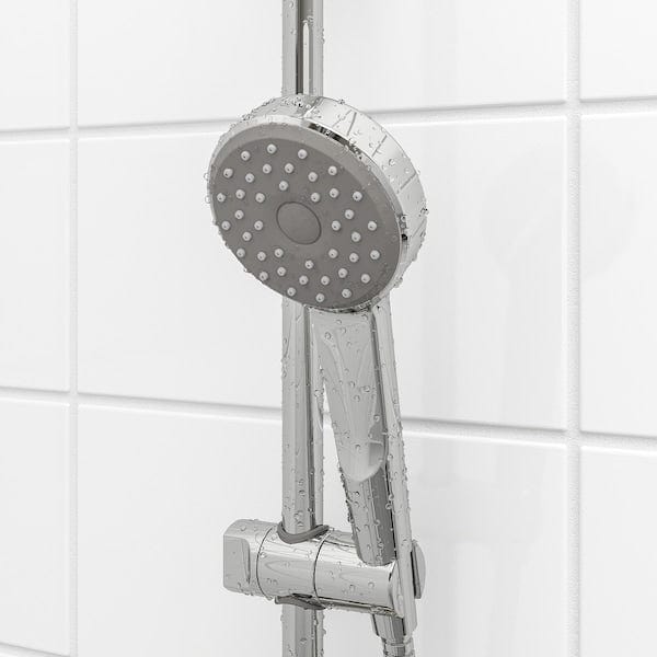 Ikea BROGRUND - Riser rail with handshower kit, chrome-plated