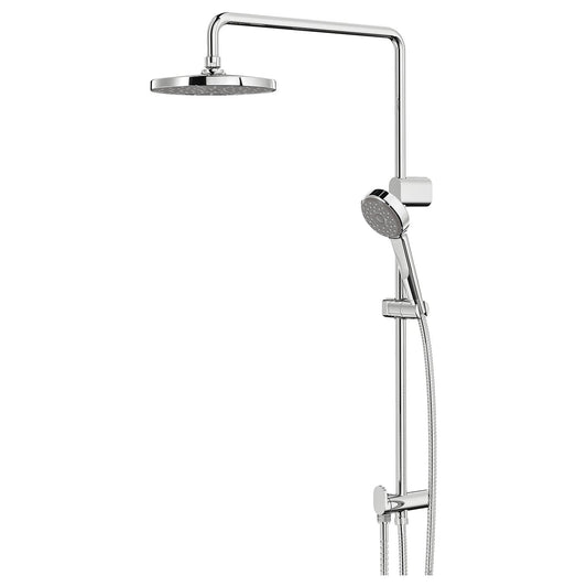 BROGRUND head/handshower kit with diverter, chrome-plated, 200 mm