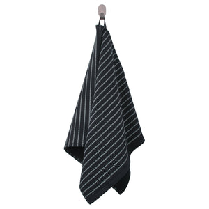 BROKGINST hand towel, black, 100x50 cm