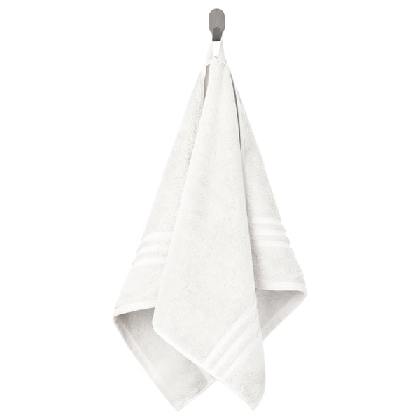 BROKGLIM towel, white, 50x100 cm
