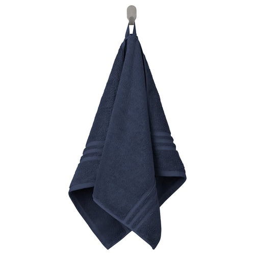 BROKGLIM hand towel, dark blue, 50x100 cm