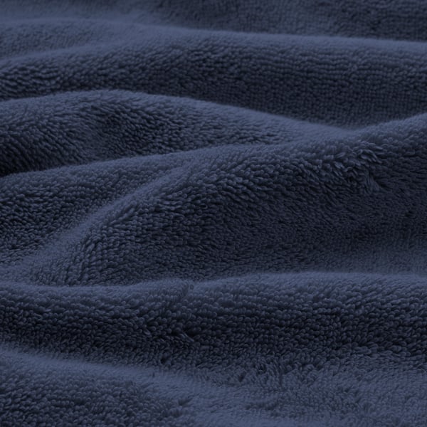 BROKGLIM guest towel, dark blue, 30x50 cm