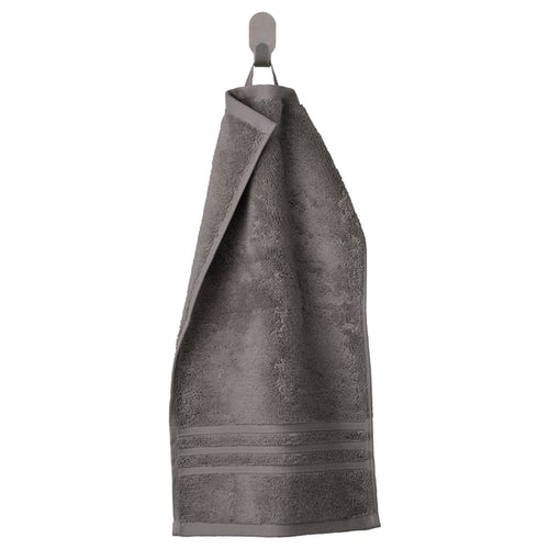 BROKGLIM guest towel, grey, 30x50 cm