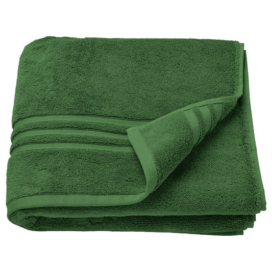 BROKGLIM towel, green, 70x140 cm