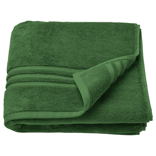 BROKGLIM bath towel, green, 70x140 cm