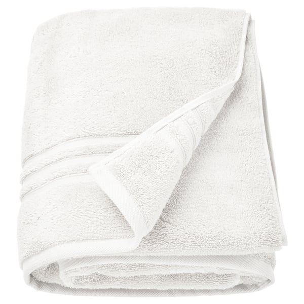 BROKGLIM bath sheet, white, 100x150 cm