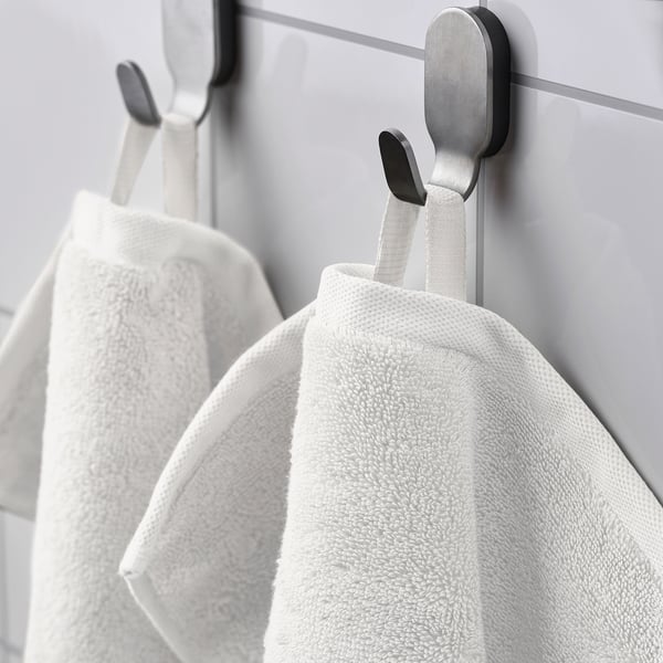 BROKGLIM bath sheet, white, 100x150 cm