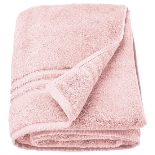 BROKGLIM bath sheet, pink, 100x150 cm
