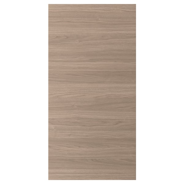 BROKHULT door, walnut effect light grey