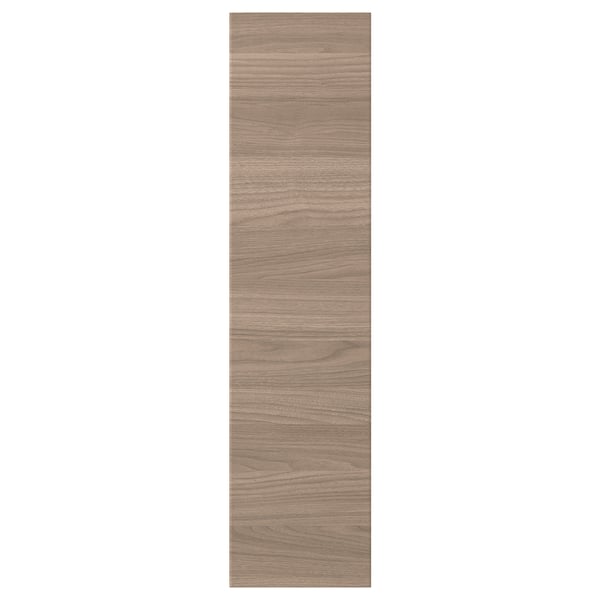 BROKHULT door, walnut effect light grey