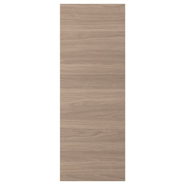 BROKHULT cover panel, walnut effect light grey