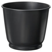 BROKTRAST plant pot, in/outdoor/dark grey, 9 cm