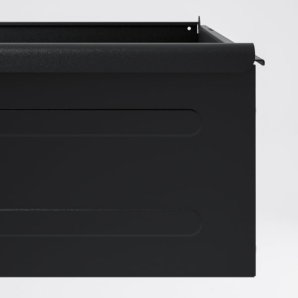 BROR drawer, black, 84x54 cm